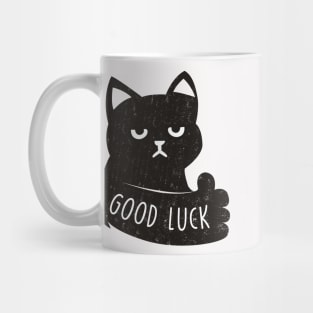 black cat funny Mug